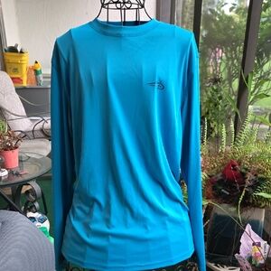 Blue Long Sleeve Tee